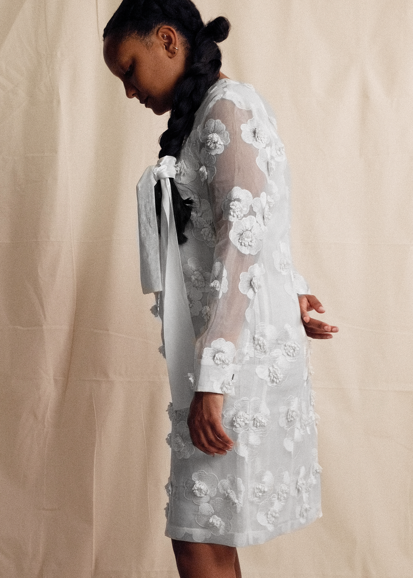 Robe Cacharel en organza - M/38-42