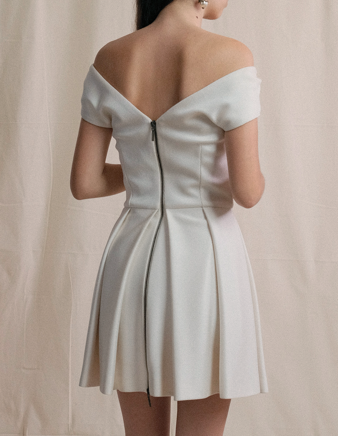 Mini robe évasée Plein Sud, collection Faiçal Amor - XS/34-36