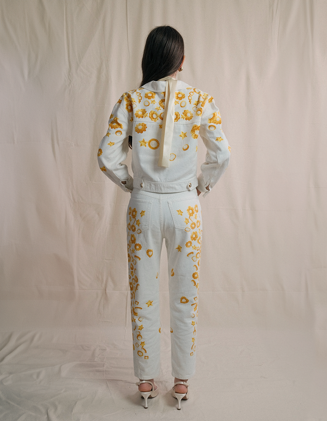 Ensemble en jean vintage Escada - S/36