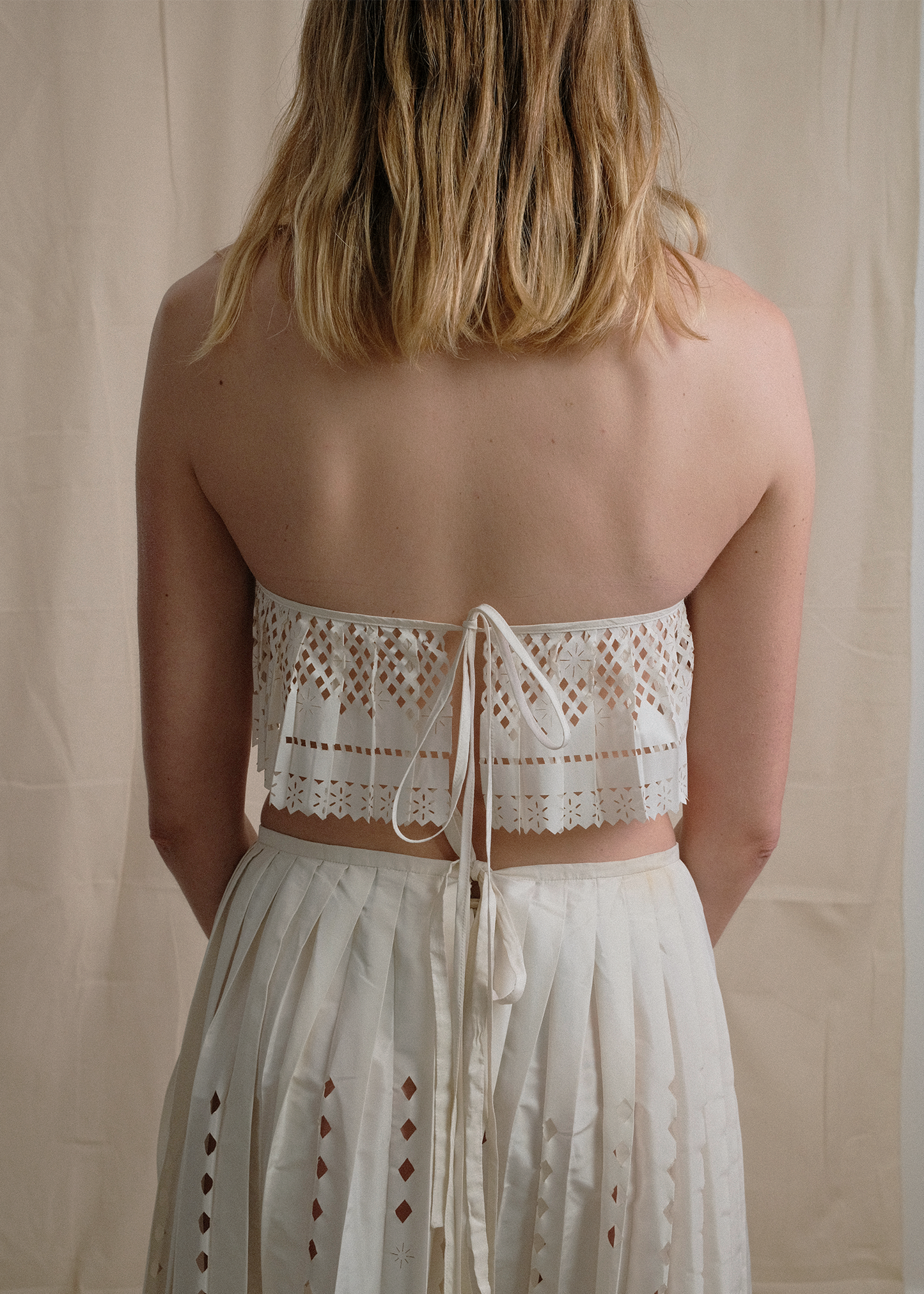 Ensemble estival découpe laser Kenzo Paris - S/36-38