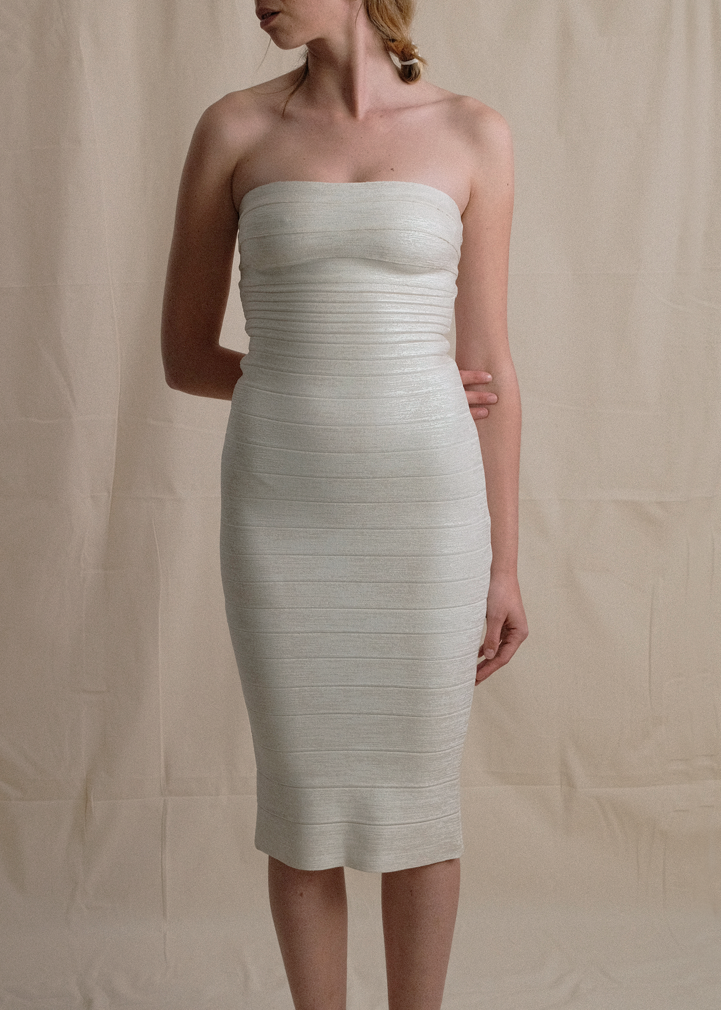 Robe midi bandage Hervé Léger Runway - S/34-38