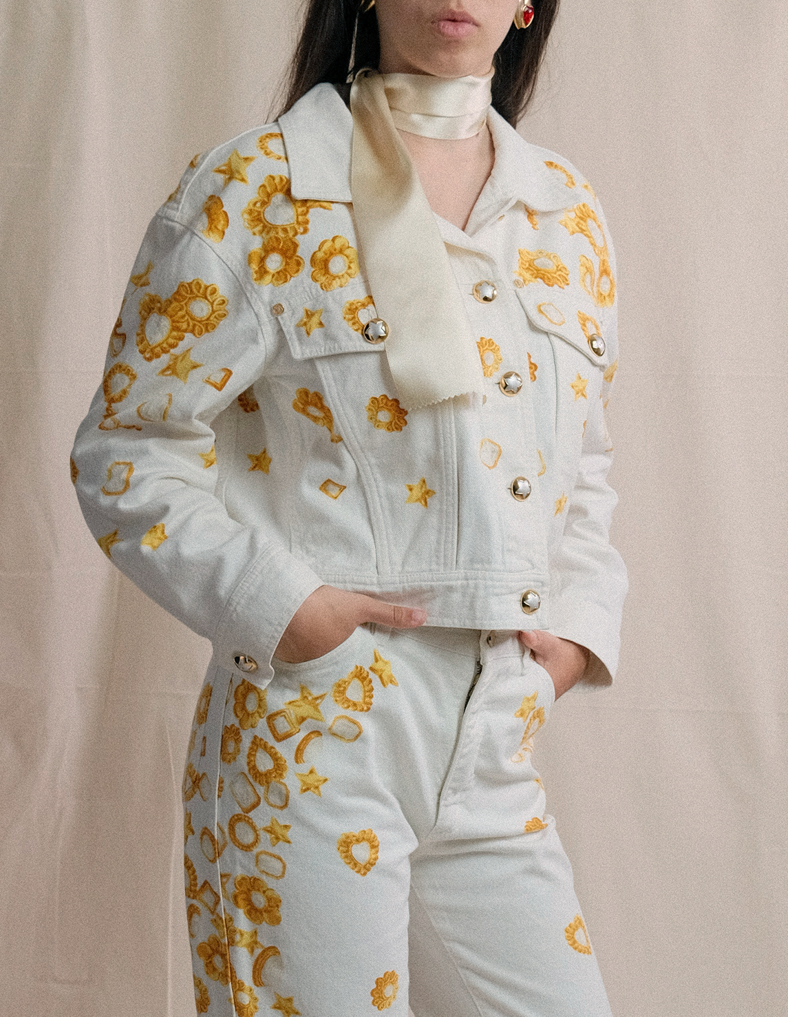 Ensemble en jean vintage Escada - S/36